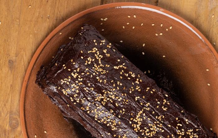 Fondant chocolat sésame IG bas